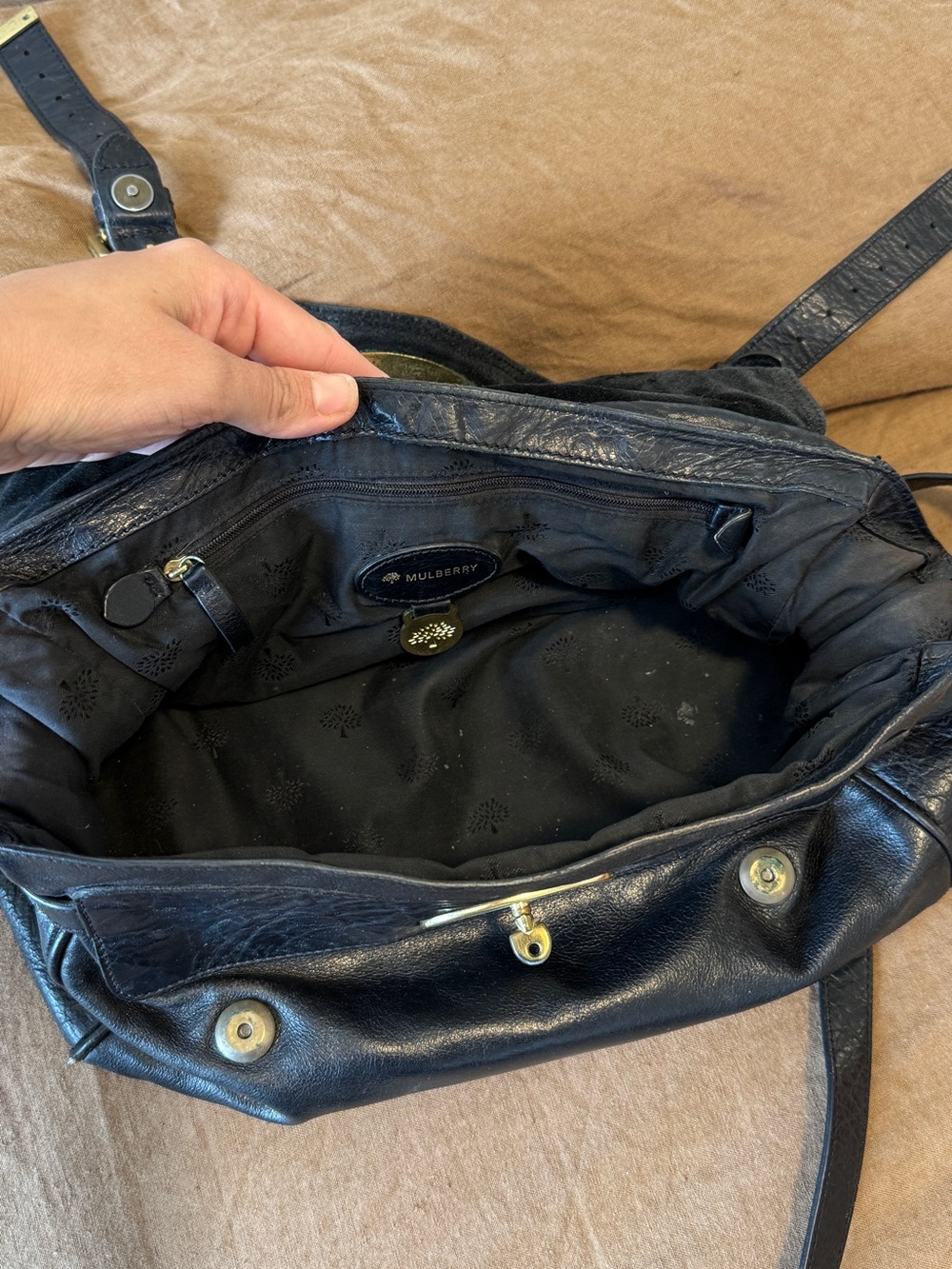 Mulberry Vintage Alexa Handbag - Picture 11 of 14